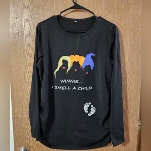 Womens Maternity Hocus Pocus Long Sleeve